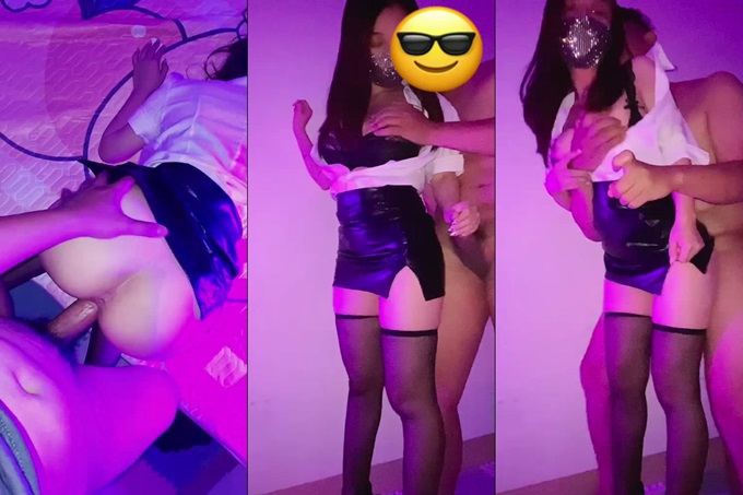 极品御姐,完美黑丝爆乳小姐姐,人事部的骚母狗,抱着后入真是爽死了,最后还胸射大奶子!