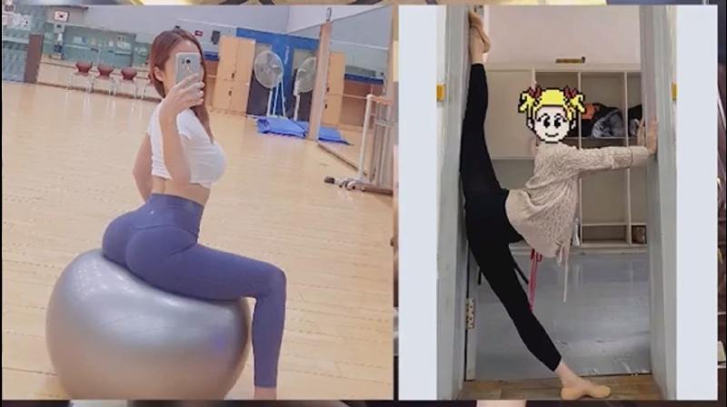 我的健身教練，追了太長時間了這腰太好了  