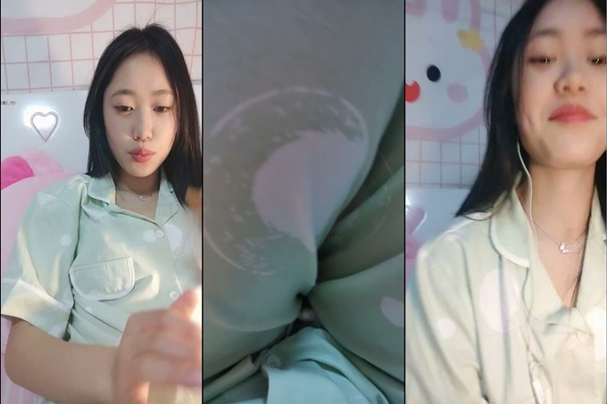 顶点--清纯校园女神,家中下海❤️,晚自习回来悄悄直播赚生活费,吃着零食和哥哥们卖萌,脱裤子揉逼逼发骚!