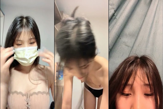 02年高颜值活泼美女,大姨妈还没走完就秀,小舌头舔着假屌,振动棒磨蹭粉穴,浪叫呻吟一脸淫荡