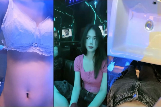 KTV自慰诱惑!到卫生间玩超刺激,脱光光跳蛋震穴,近距离特写,塞入抽插呻吟