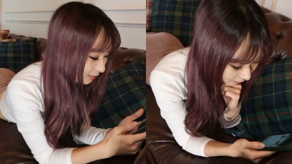 婊子，别玩手机了，快过来给我舔鸡巴   