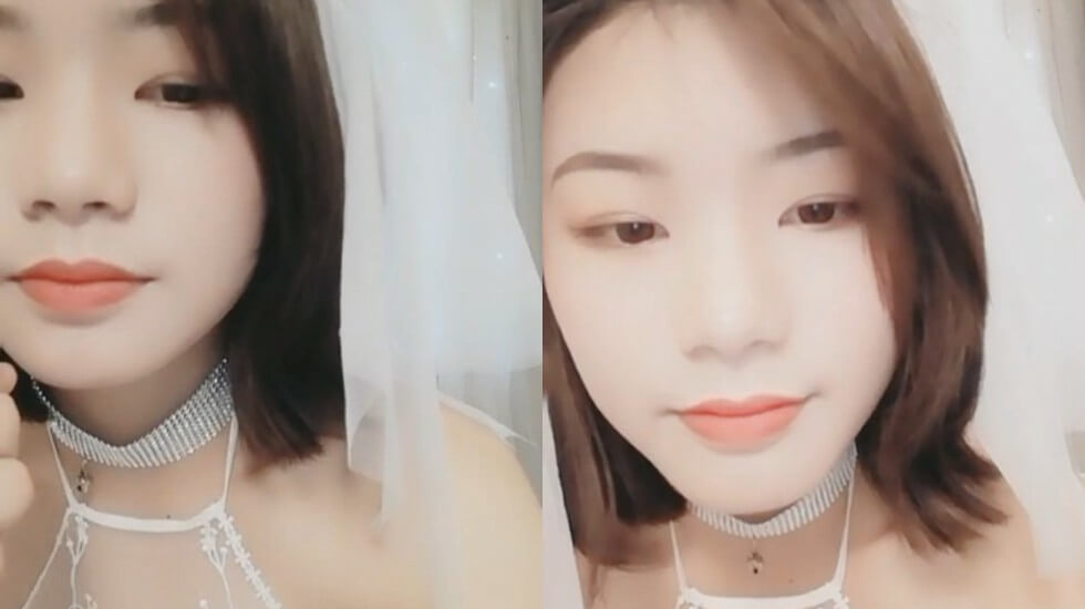 颜值不错短发妹子婚纱情趣装白色网袜,震动道具抽插自慰逼逼无毛,很是诱惑喜欢不要错过 